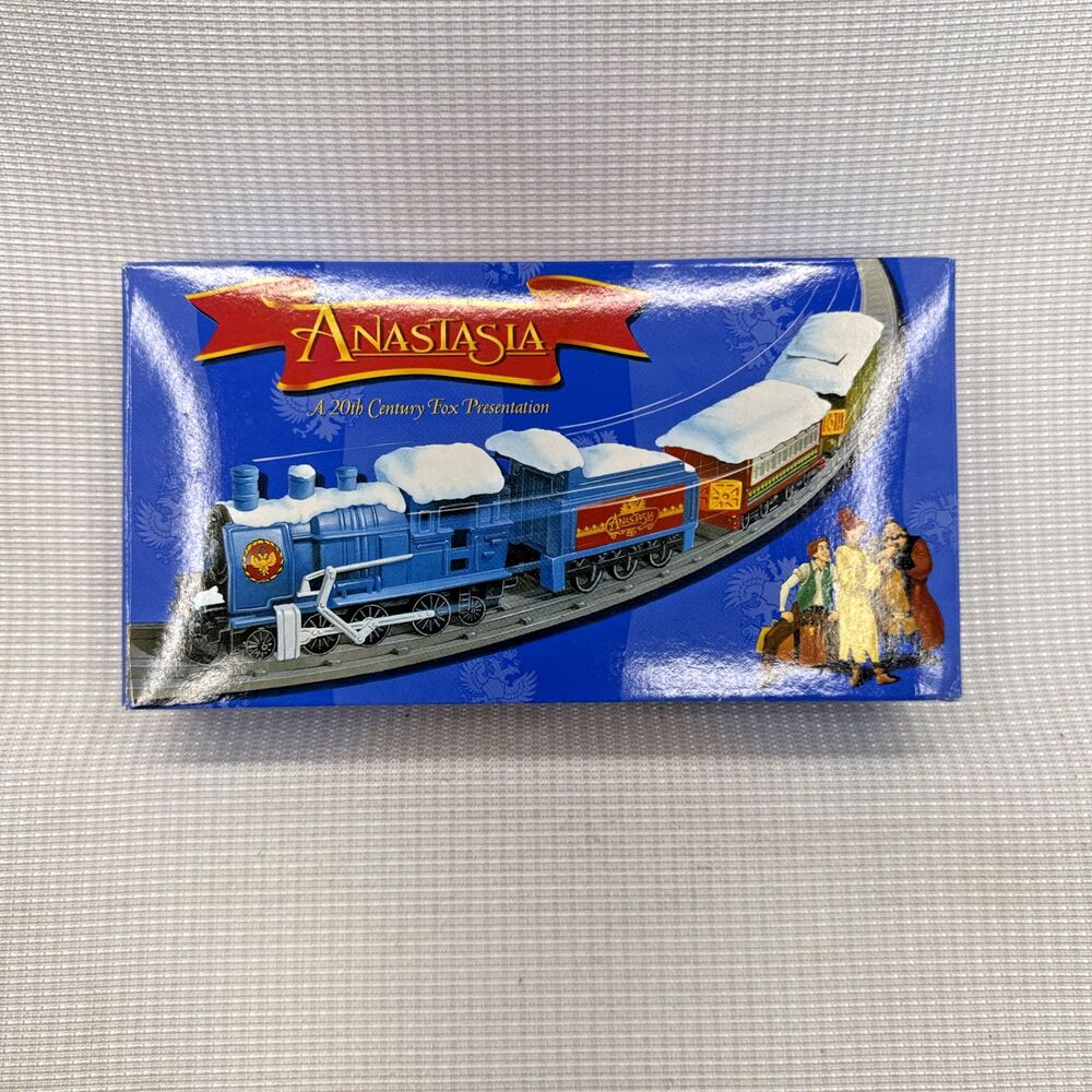 NEW Vintage 20th Century Fox Anastasia Train Set 1997 Burger King Promo Toy NIB